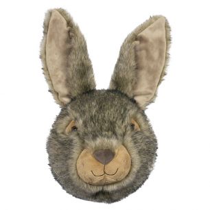 *cuddly toy rabbit wall head 30cm*
